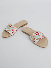 Load image into Gallery viewer, Zudio Multicolour Floral Slides