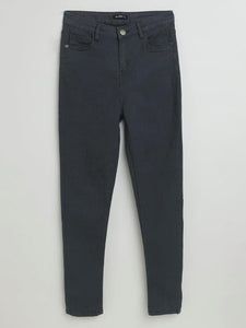 Zudio Dark Grey Skinny Jeans