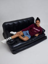 Load image into Gallery viewer, Zudio Wine Text Printed Sweatshirt