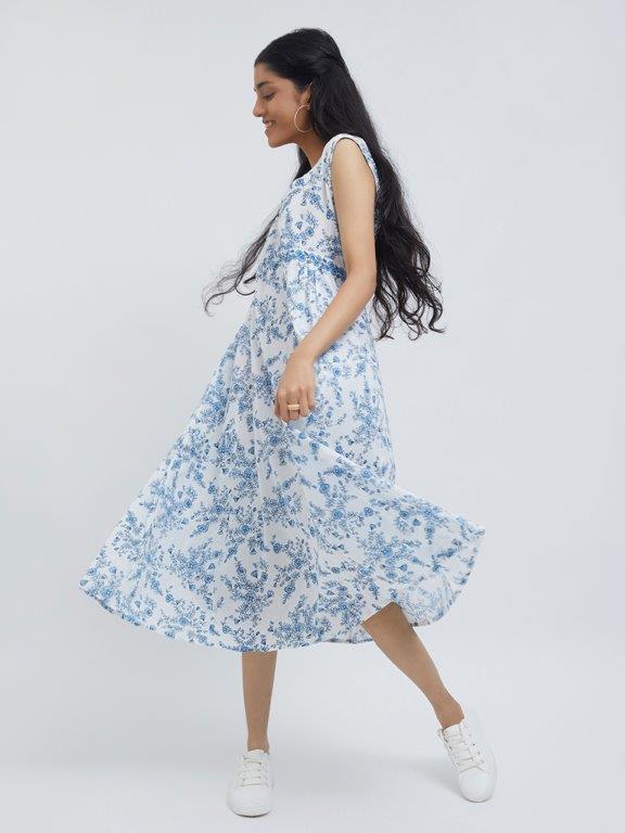 Navy Color Dress