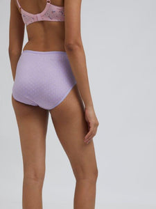 Zudio Light Purple Full Briefs (Set of Three)